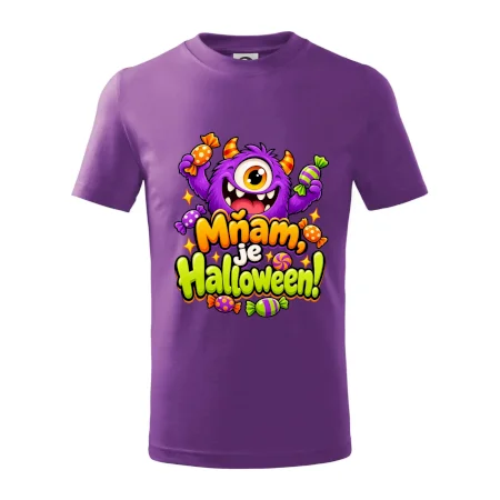 Mňam je Halloween cukríkové strašidlo