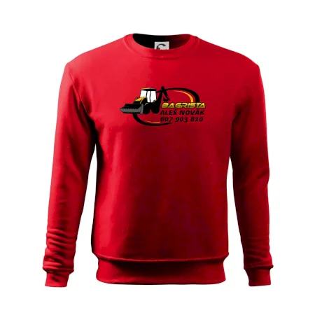 Bagrista v kruhu - vlastný nápis