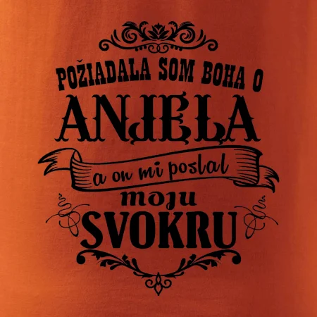 Požiadala som Boha o anjela a on mi poslal moju svokru