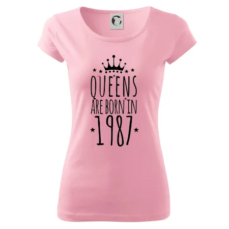 Queens are born in 1987