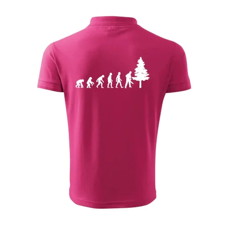 Evolúcia drevorubač - píla a strom