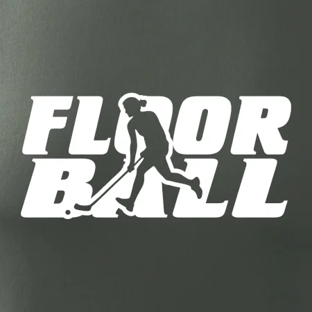 Floorball nápis rovný