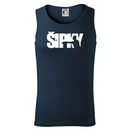 Šípky - nápis so šípkarom