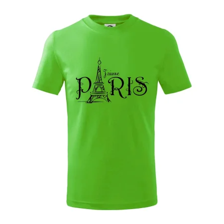 Paris nápis Eiffelovka rovný