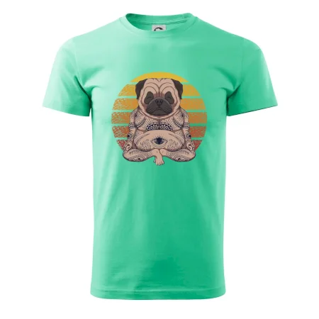 Yoga meditace - pug