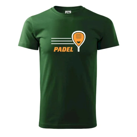Padel - oranžová raketa