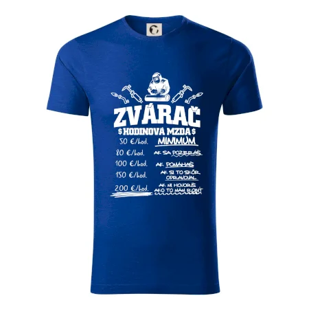 Hodinová mzda zvárač
