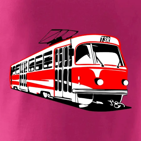 Električka T3R farebná