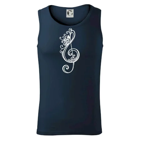 Husľový kľúč kvety