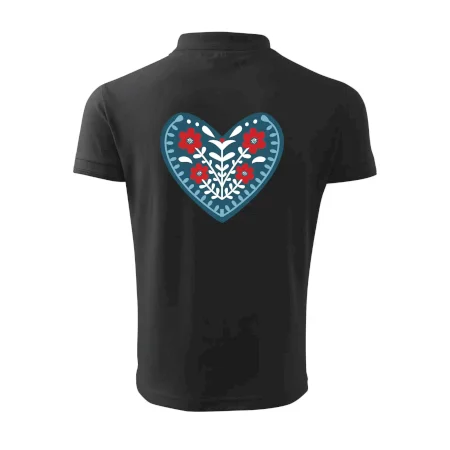 Folklór - srdce modré plné