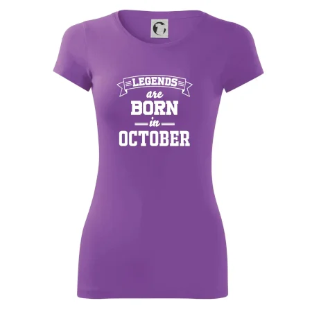 Legends are born in October