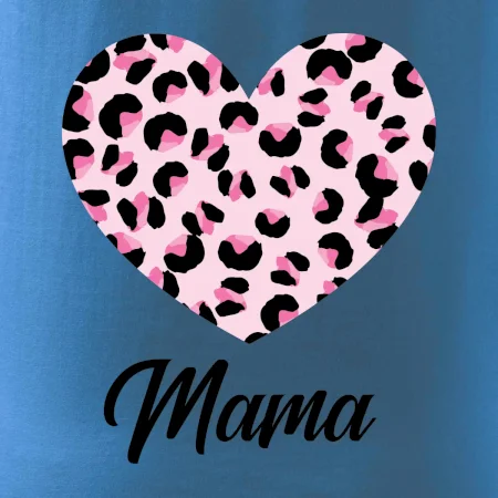 Srdce růžové - mama (Pecka Design)