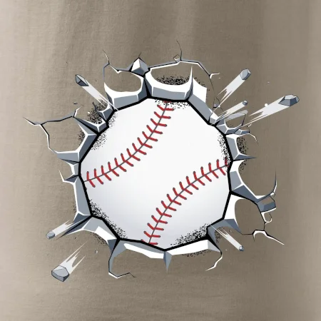 Baseball lopta v triku