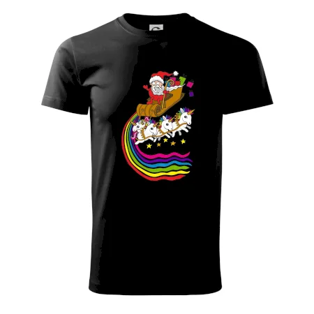 Santa a jednorožce (Pecka design)