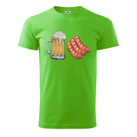Pivo a klobása