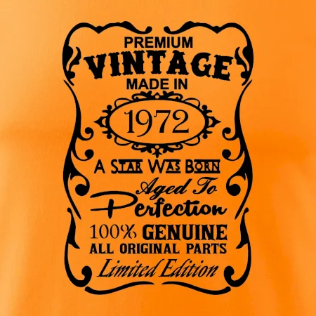 Vintage Etiketa - 1972