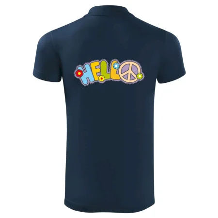Hello hippie symbol