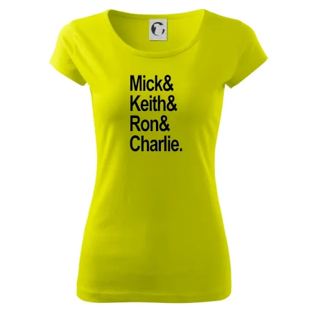 Mick Keith Ron Charlie