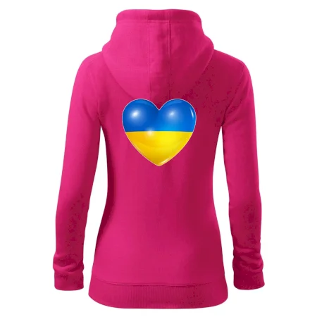 Ukrajina srdce vlajka