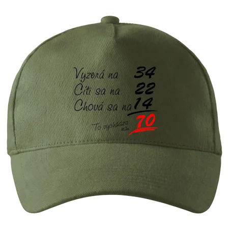 Vyzerá, cíti sa, chová sa - 70 rokov