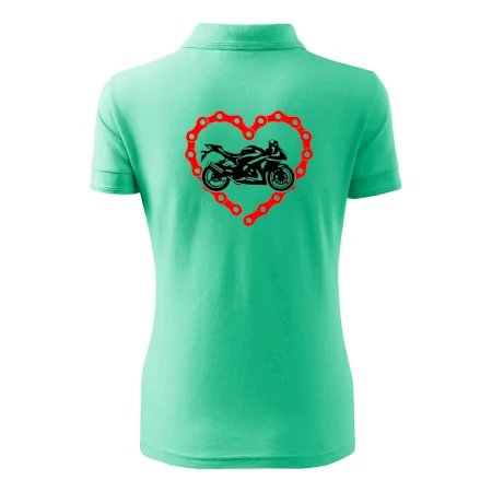 Moto srdce reťaz - superšport