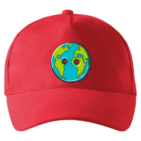 Planéta krajiny gombík (Pecka design)