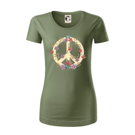 Peace symbol pieskový