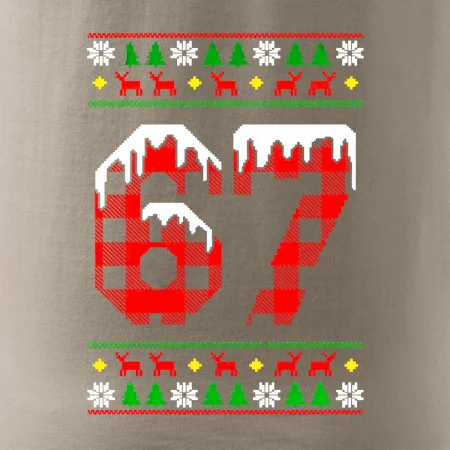 67 vianočný motív