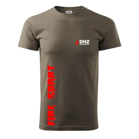 DHZ (oheň, firesport, názov sboru - vlastný nápis)