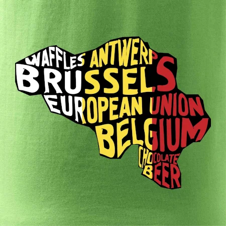 Mapy - názvy miest - Belgicko