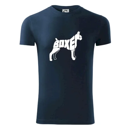 Boxer nápis v tele