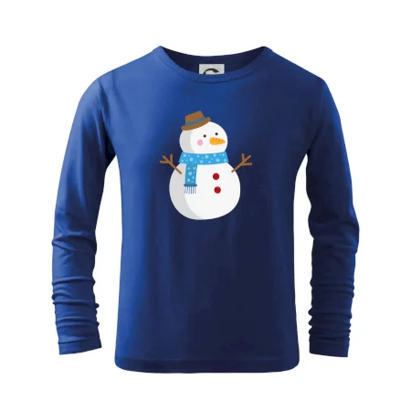 Snehuliak so šálom