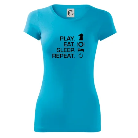 Eat sleep play - šach