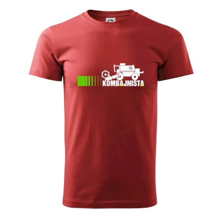 Kombajnista zelená a žltá