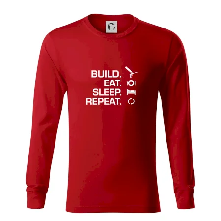 Build eat sleep repeat - montážna pena