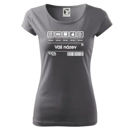 Čárový kód - Vlastní text