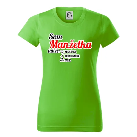 Som manželka takže...