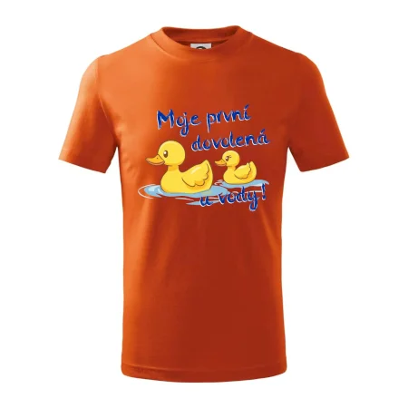 Moje první dovolená u vody - holčička