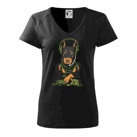 Bojový doberman (Pecka design)