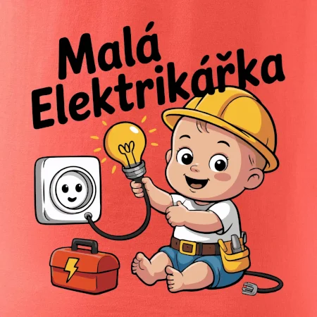 Malá elektrikárka - veselá zásuvka