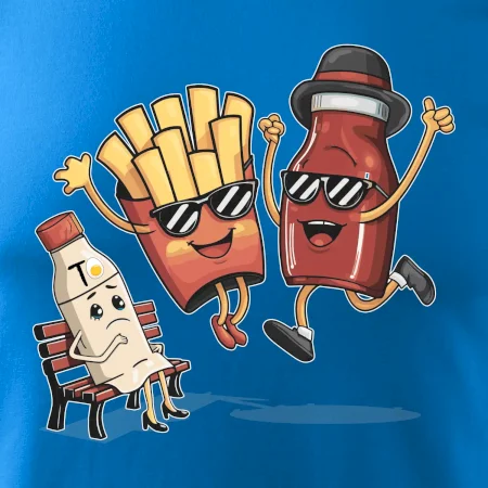 Súboj o hranolky kečup tatárka