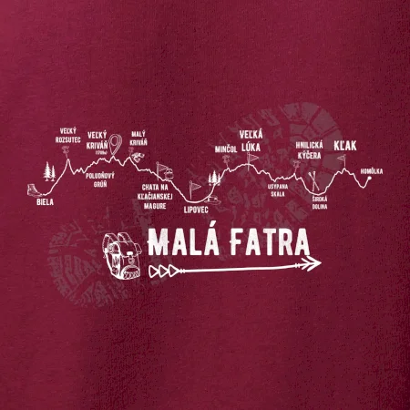 Profil kopca - Malá Fatra