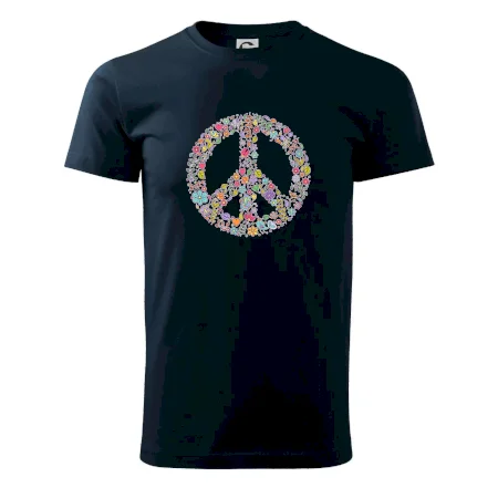 Peace symbol lístočky