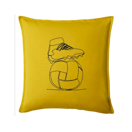 Futbalová lopta kopačka jedným ťahom