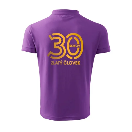 30 rokov zlatý človek