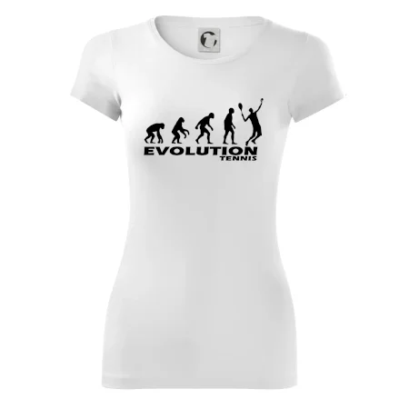 Evolúcia tenis chlapec