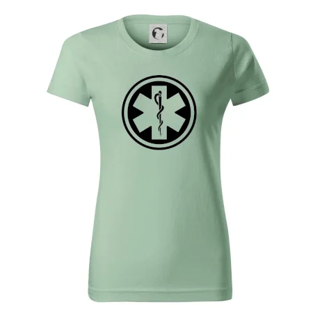 Rescue logo samostatné guľaté