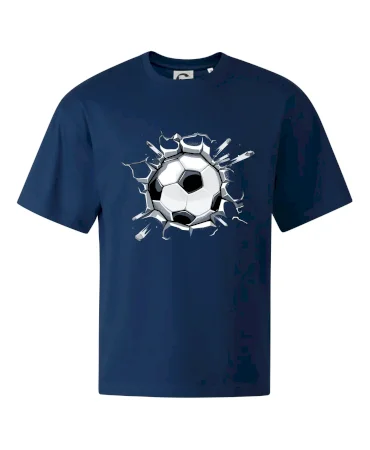 Futbalová lopta v triku