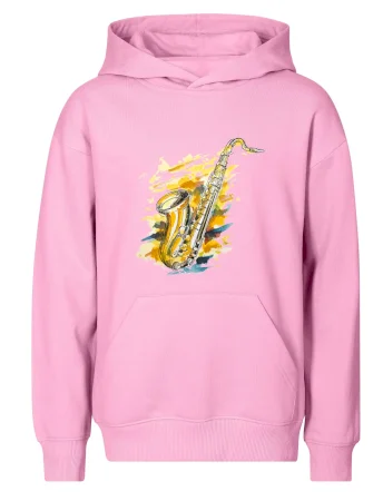 Saxofón maľovaný