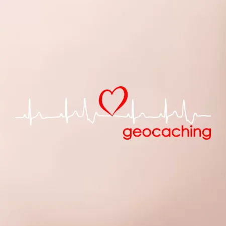 Moje srdce bije pre Geocaching -Text